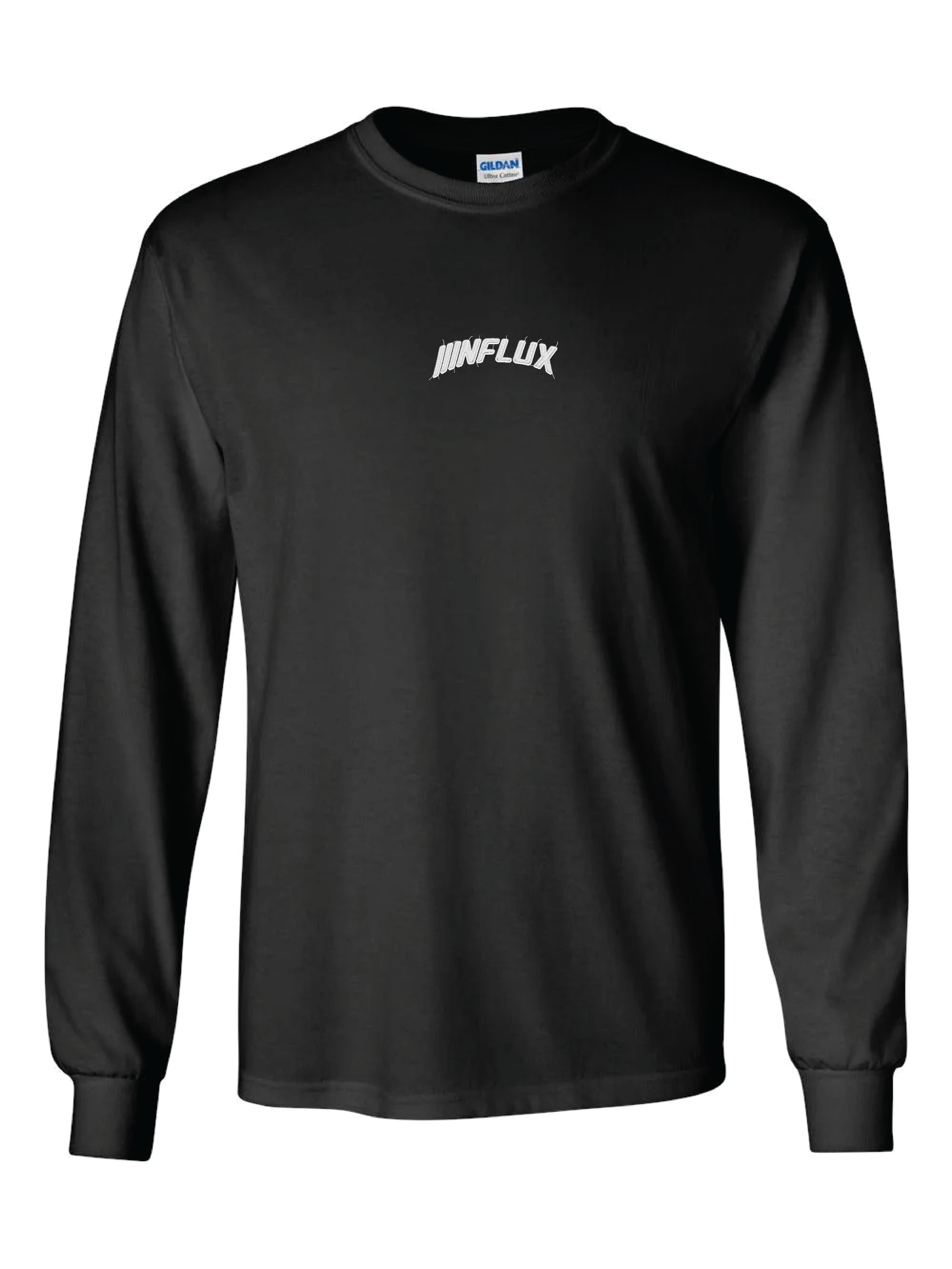 Stitched Adjacent Tee (Black) – IIInflux
