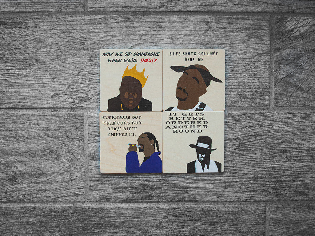 Rappers Coaster Set