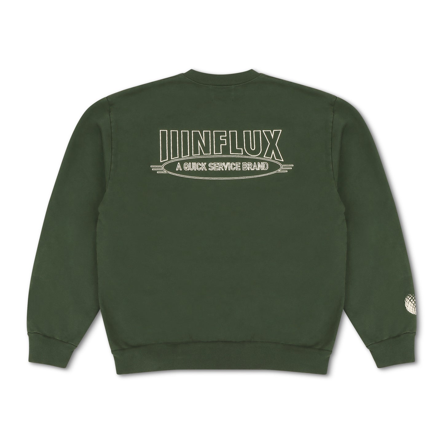 Quick Service Brand Crewneck (Military Green)